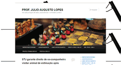 Desktop Screenshot of julio.adv.br